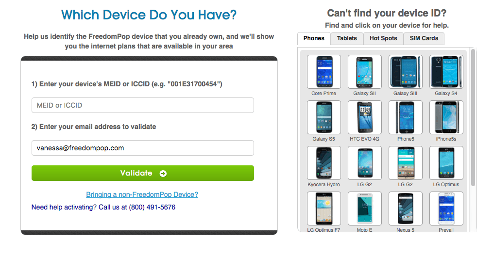 How to activate your new hotspot